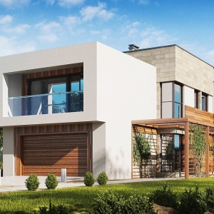 Проект 2-этажного дома 210 м