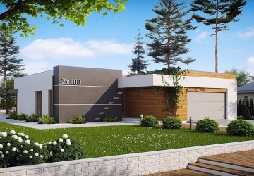 Проект 1-этажного дома 165 м