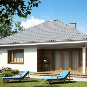 Проект 1-этажного дома 87 м