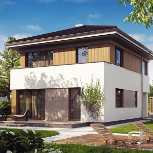 Проект 2-этажного дома 122 м